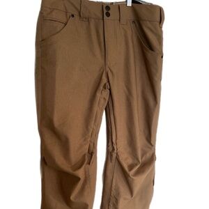 Aperture Technical Outerwear Pants Brown Mens SZ S Skiing Snowboarding